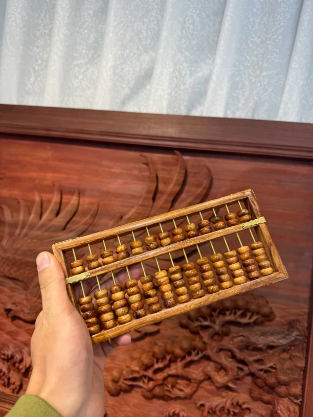 海南花梨算盘13挡