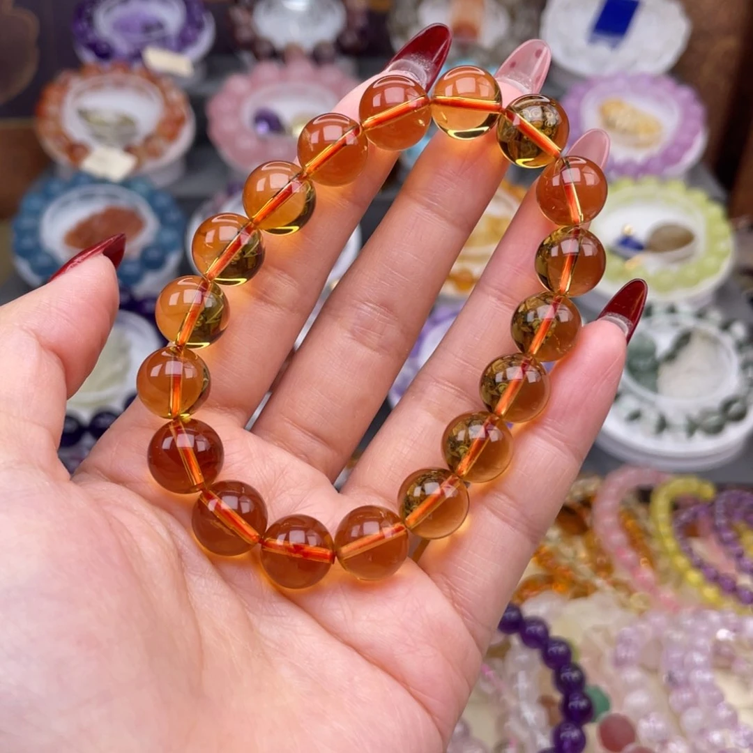 水晶手链未镶嵌?****a天然