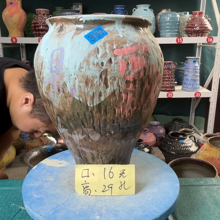 景德镇陶瓷花盆花器309