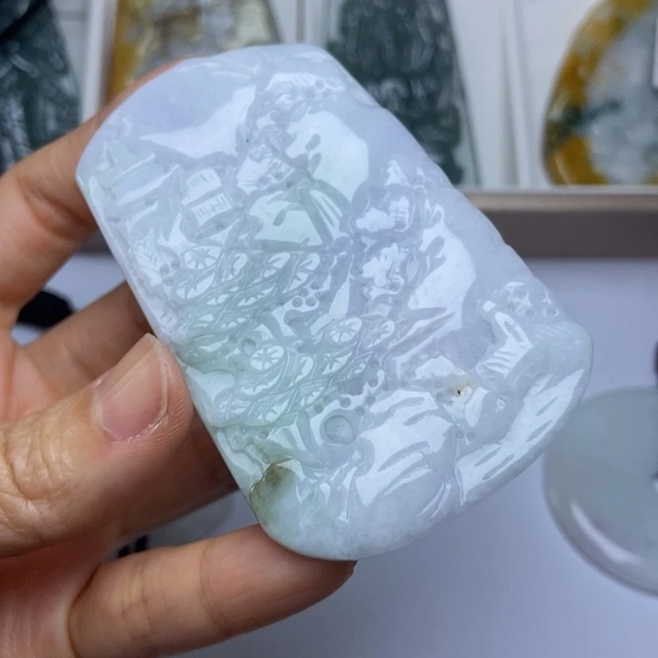 颈饰未镶嵌翡翠翡翠