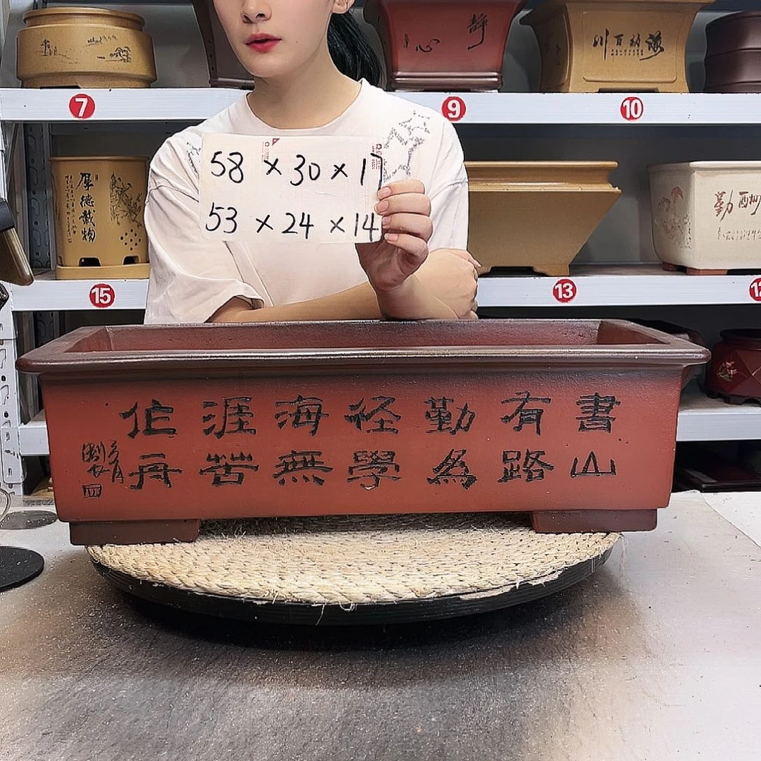 紫砂花盆紫砂花盆