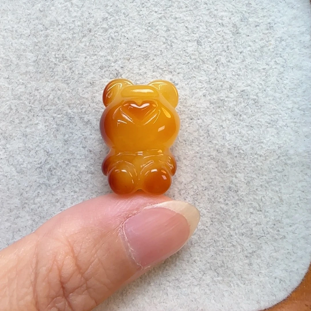 琥珀未镶嵌珠宝奇石清**?定制