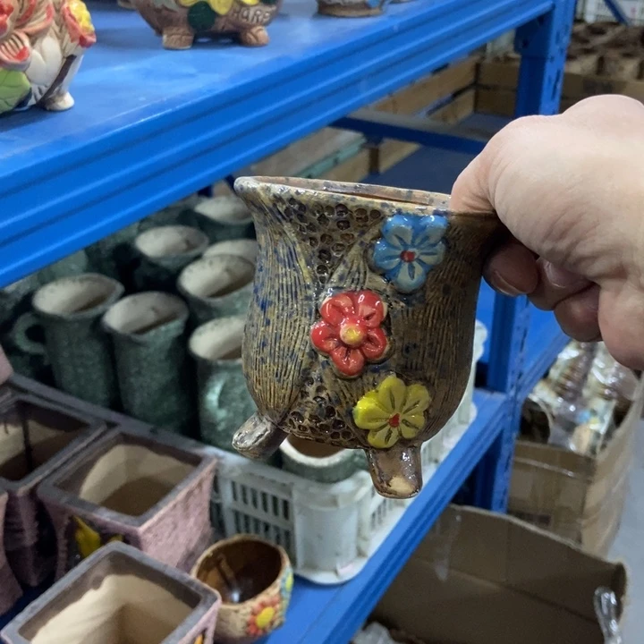 陶瓷花盆单场满9.9发10*10