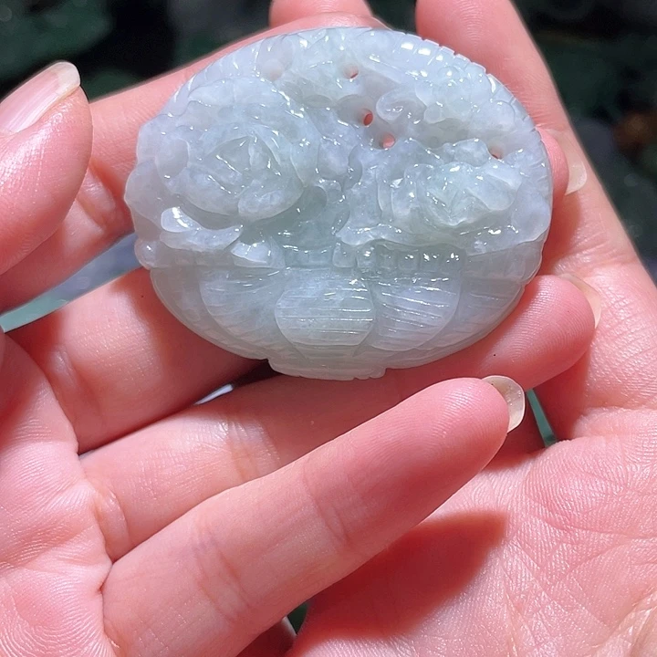 颈饰未镶嵌翡翠天