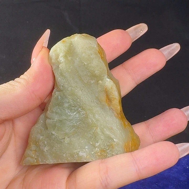 昌化石昌化绿冻石随形章