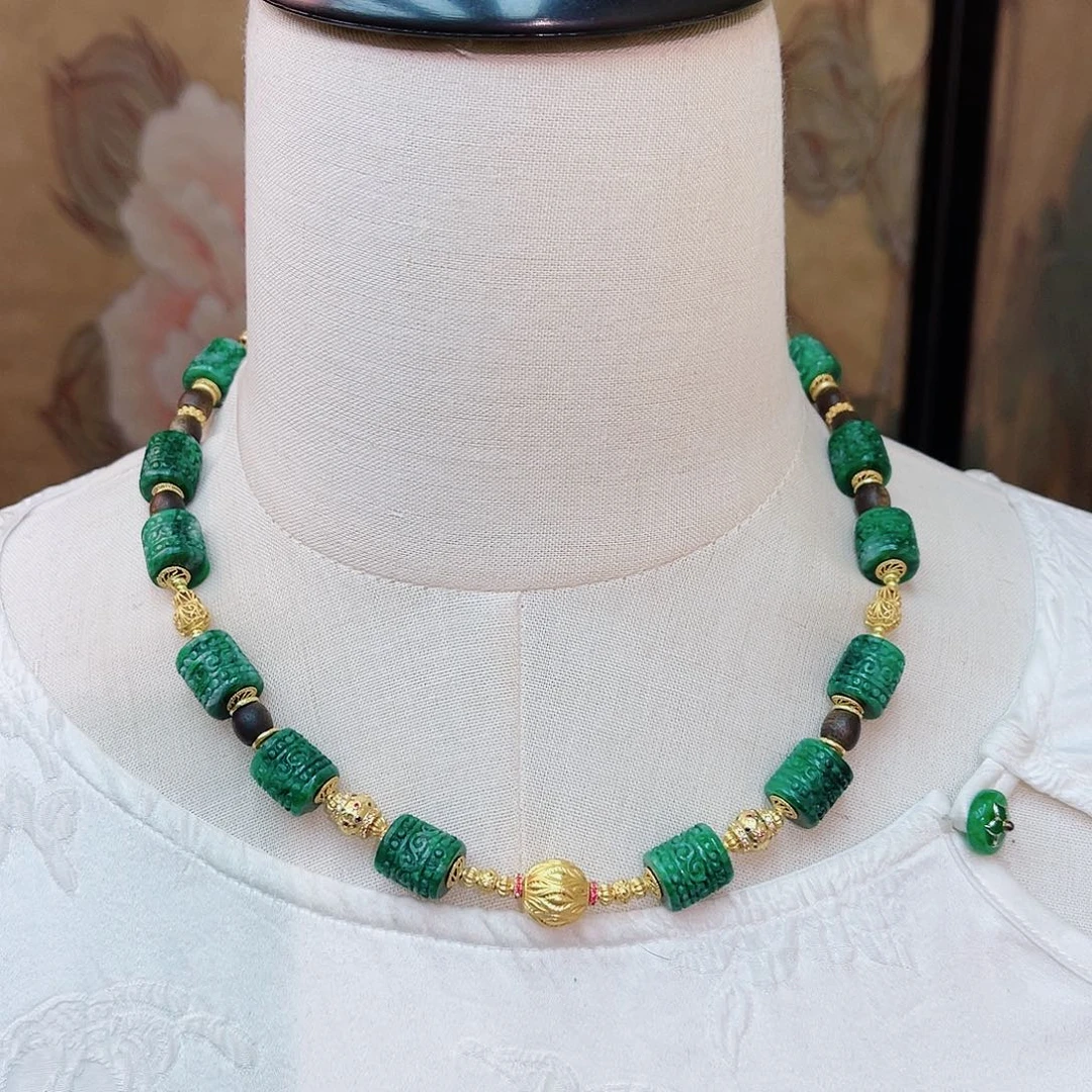 颈饰合金翡翠48小时鉴赏期1