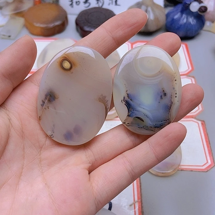 【闪购商品】未镶嵌玛瑙/玉髓珠宝半成品?***姐