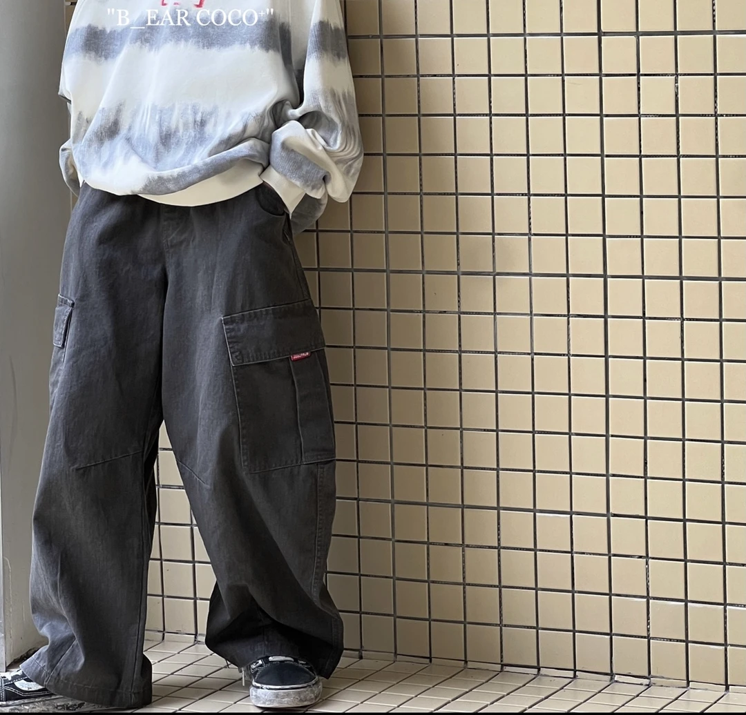 61129袋盖夹标工装裤XXKK秋冬新款