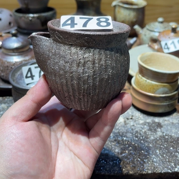 手工制作柴烧宝瓶478