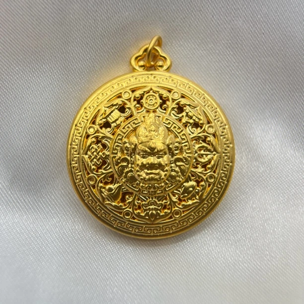 足金饰品/黄财神八宝罗盘/4.54/1B5A1209/q