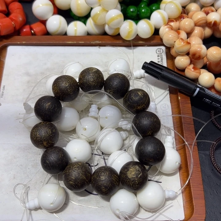 核桃手串/手链2.0三通