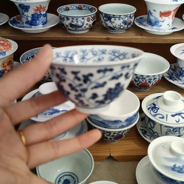景德镇手绘杯杯杯杯