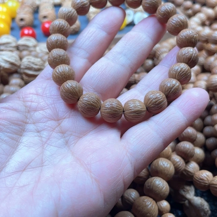 猴头核桃手串1.1同尺磨盘风羽