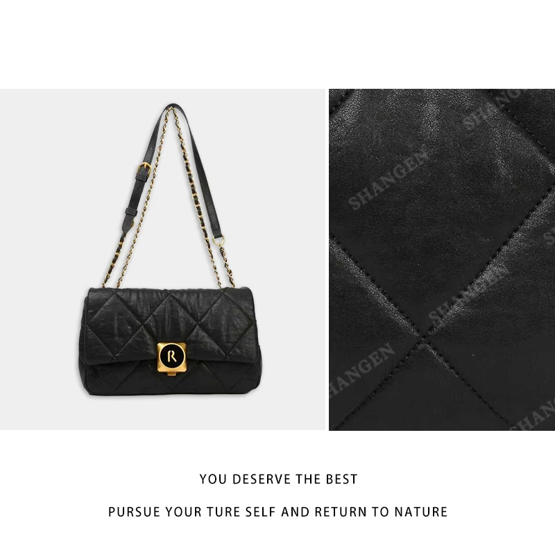 【尚恩CC】BF-66595-黑色-轻奢时尚百搭新款女包