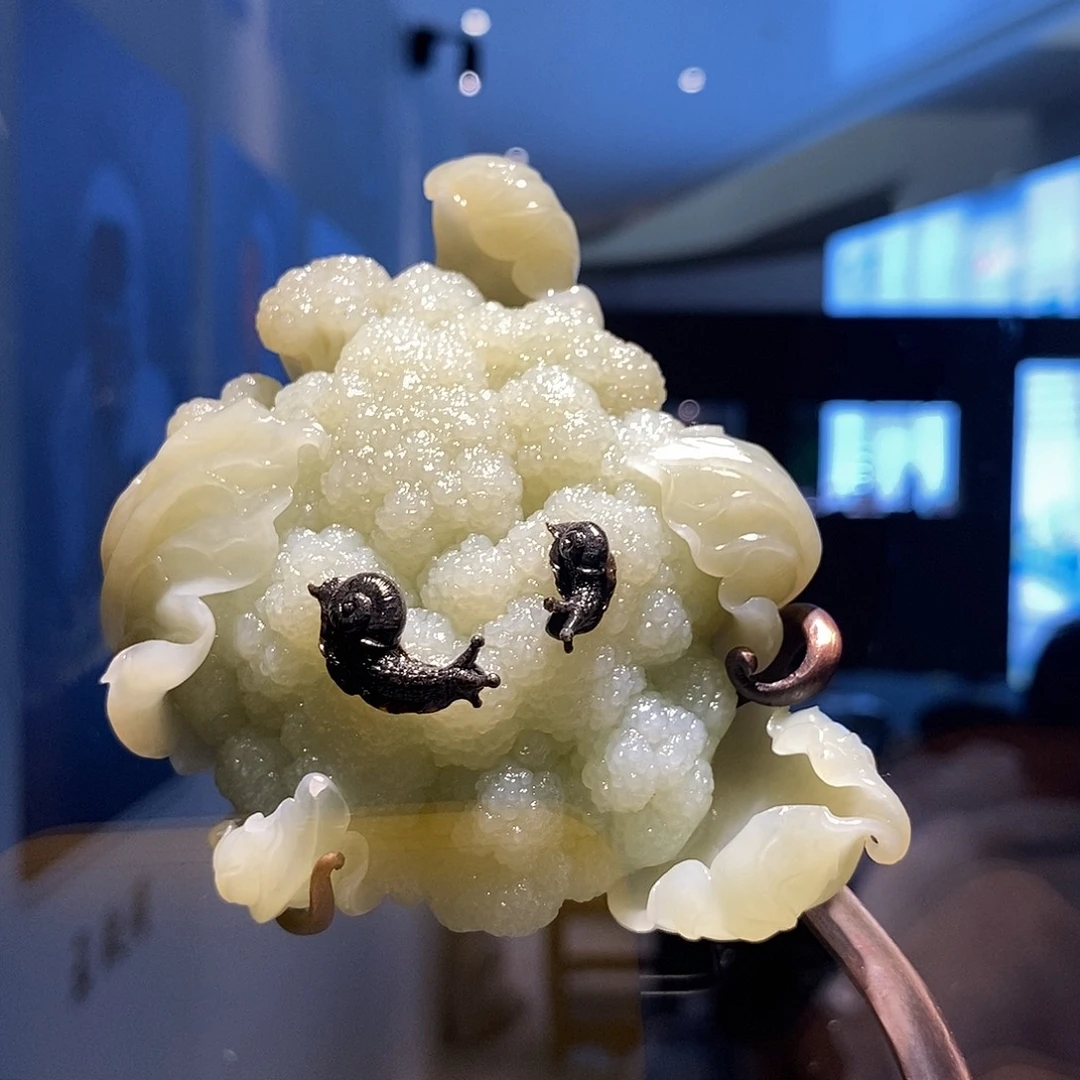 和田玉未镶嵌摆件