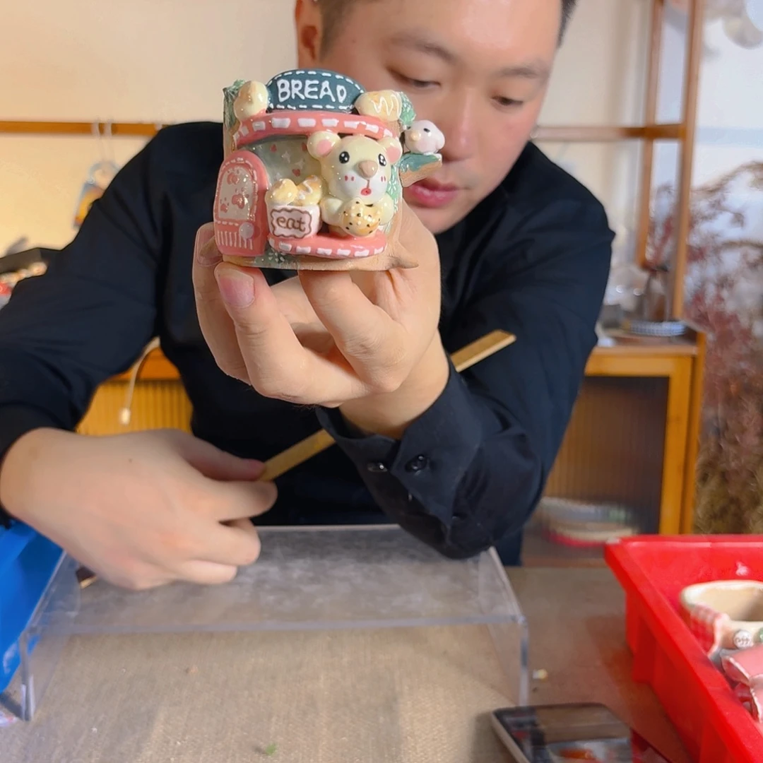 老梧家的手工多肉花盆