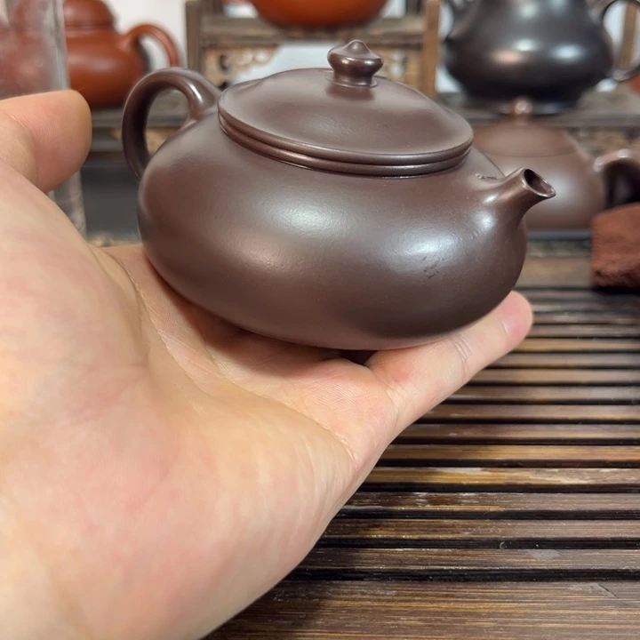 茶壶紫砂原矿紫砂手工制作