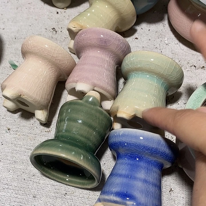 红陶【满10米包邮默认微瑕疵】随机3个