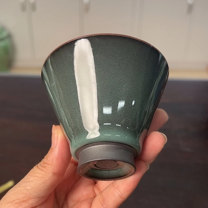龙泉云间青瓷小米茶器