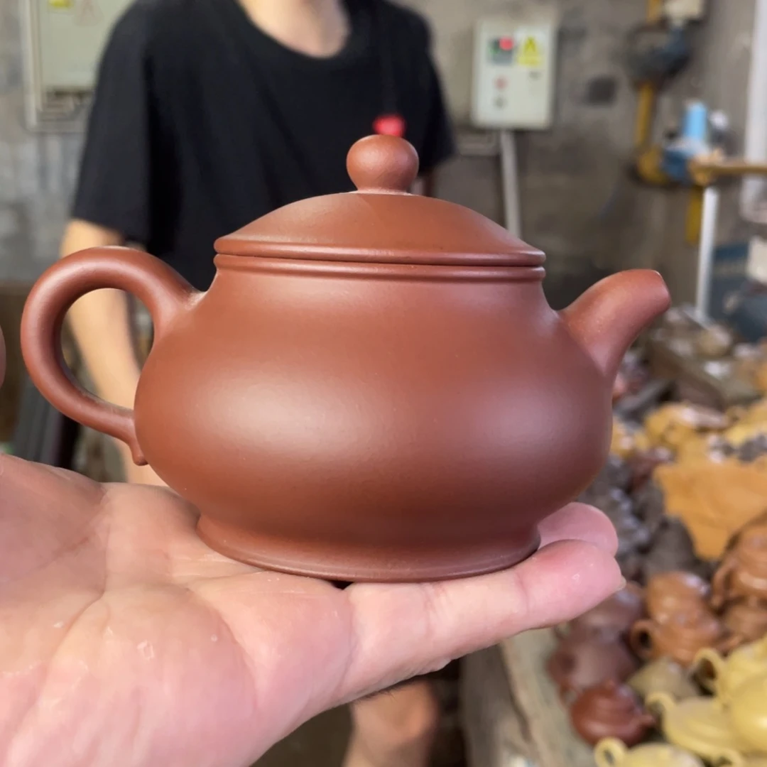 茶壶紫砂ZXM。   底槽清。   潘壶。   200CC