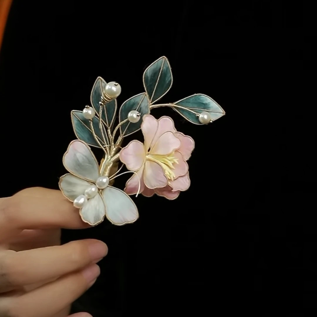 随心所欲  边夹非遗绒花南京绒花非遗手工