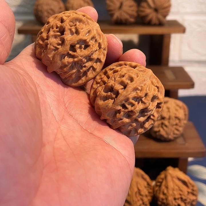 吊坠文玩核桃全品苹果园肚楞都43