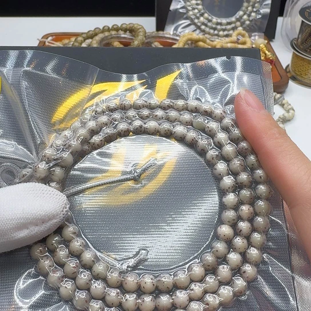 星月菩提吊坠142一物一图冰糖河豚6圆108
