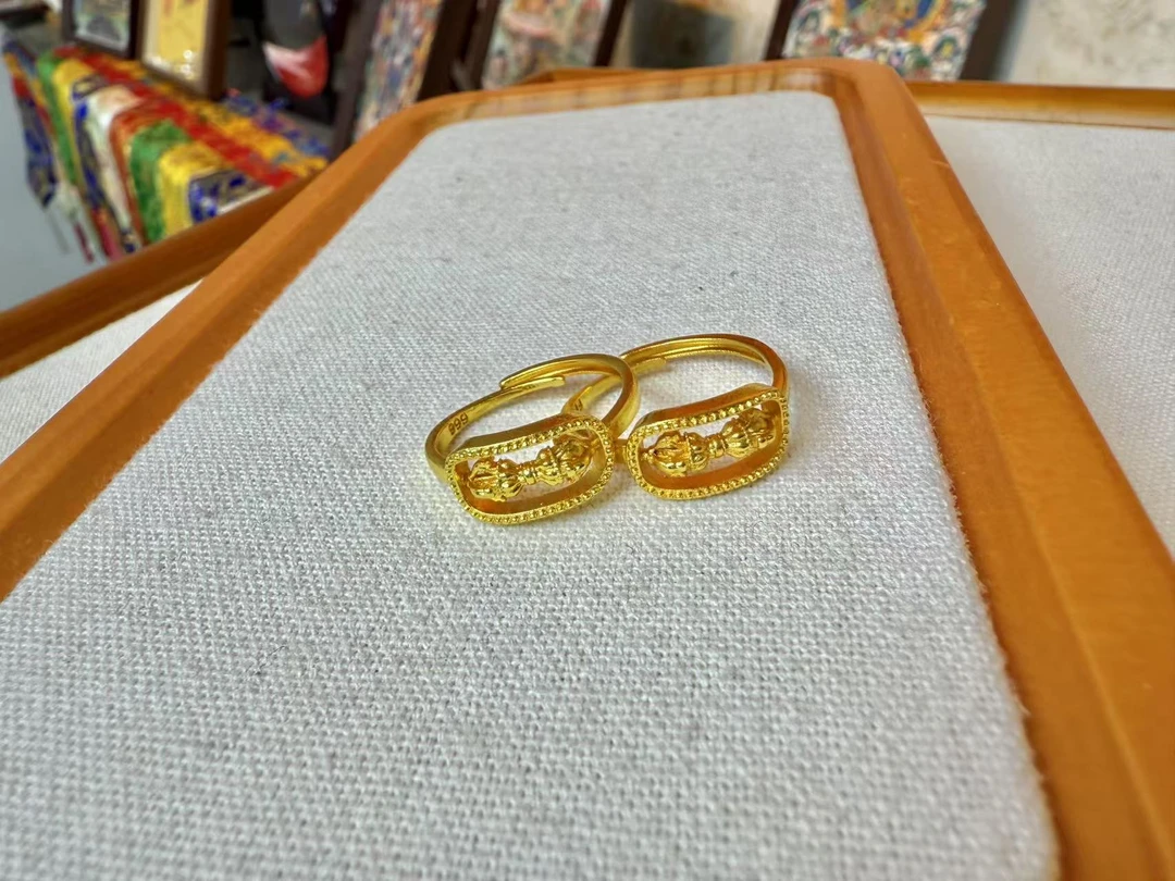 合金戒指 【灰姑娘原创】降魔杵戒指M1050