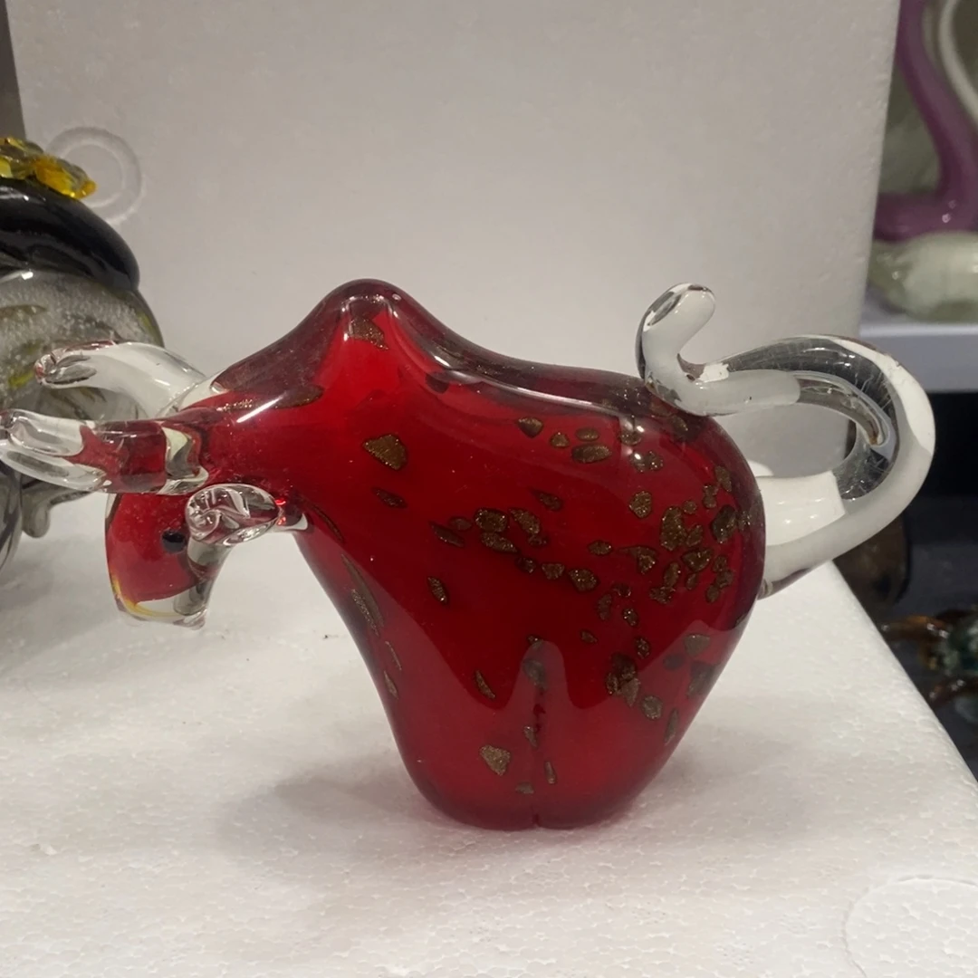 琉璃红金星牛一个