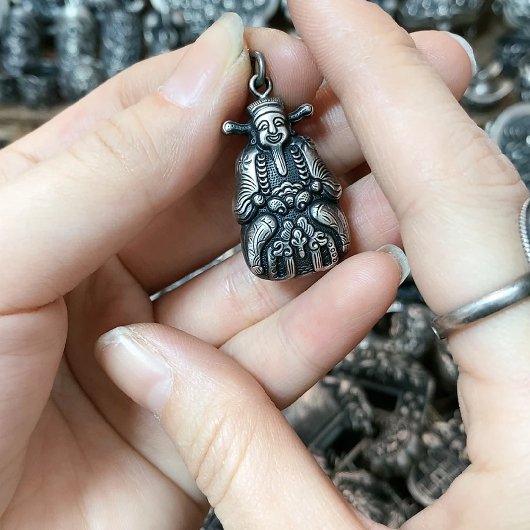 【闪购商品】橄榄核手串/手链复古足银990