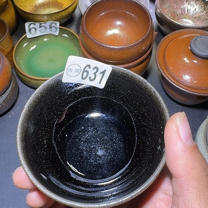茶盏建盏建盏瑕疵
