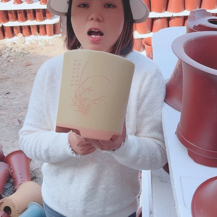 紫砂花盆宜兴紫砂精品花盆