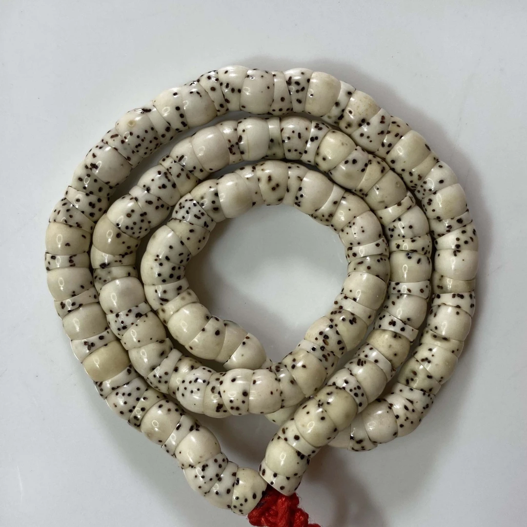 海南原生态星月菩提 尺寸6原生细星大肠130棵手串