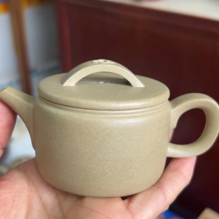 茶壶紫砂微*驼本绿汉瓦100c c