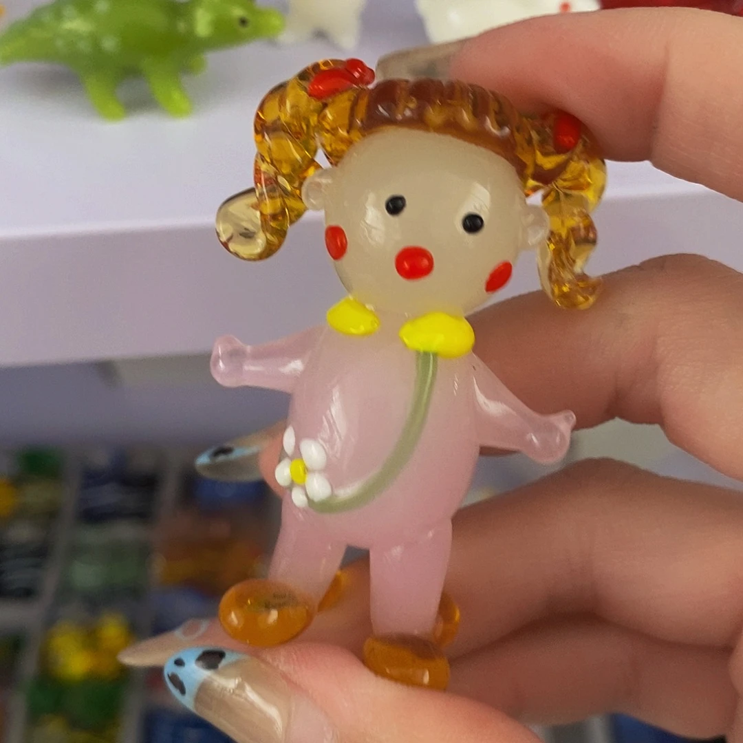 手工艺品琉璃女孩