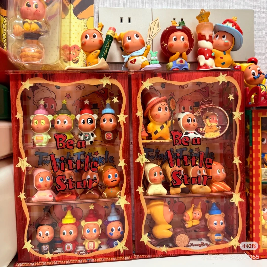 【礼物福福】星星人系列  亚克力 DIY 收纳盒卡套系列礼物