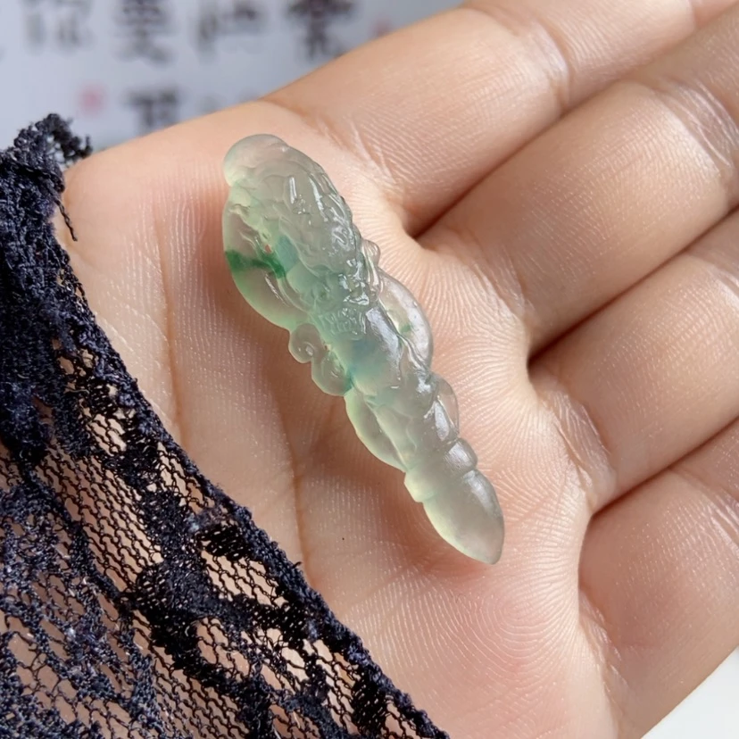 【闪购商品】未镶嵌定制翡翠龙柱