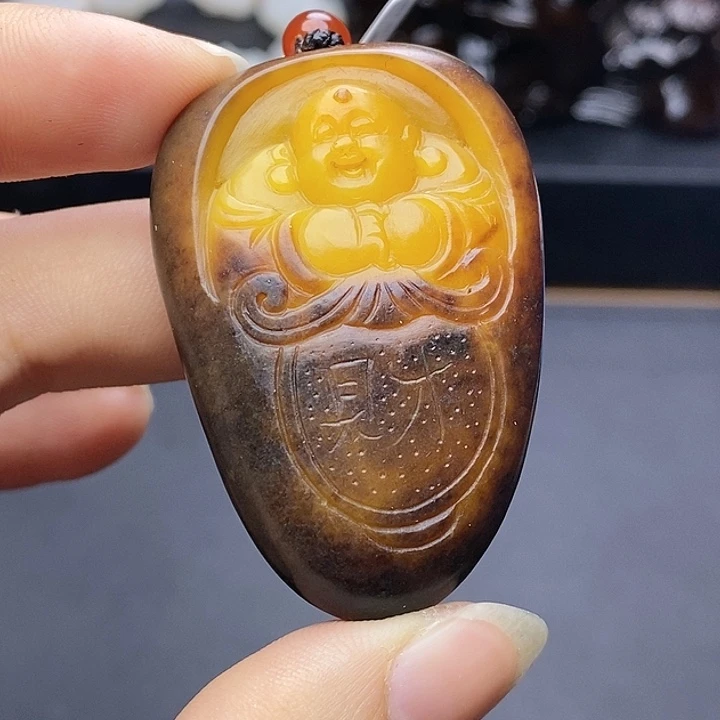 和田玉挂件未镶嵌F