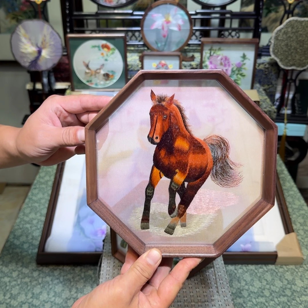 宝***宝刺绣手工苏绣工艺制作技艺精湛