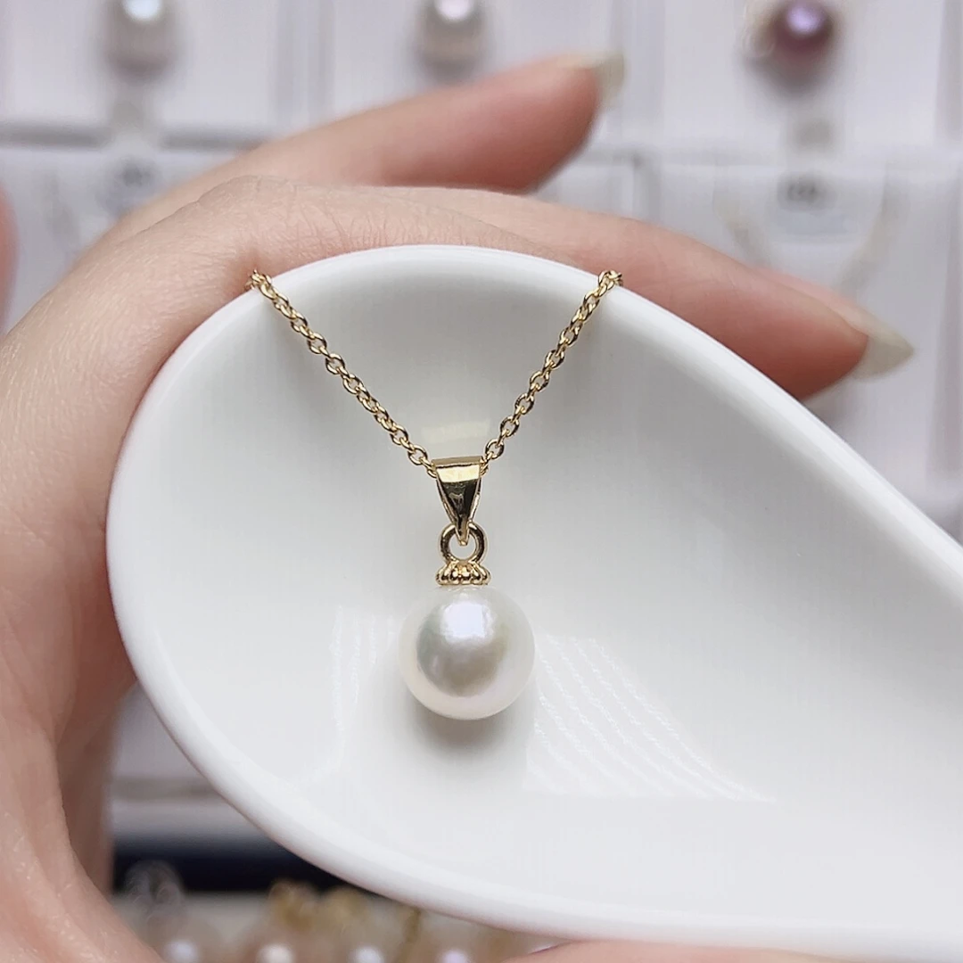 淡水珍珠吊坠(赠链)未镶嵌