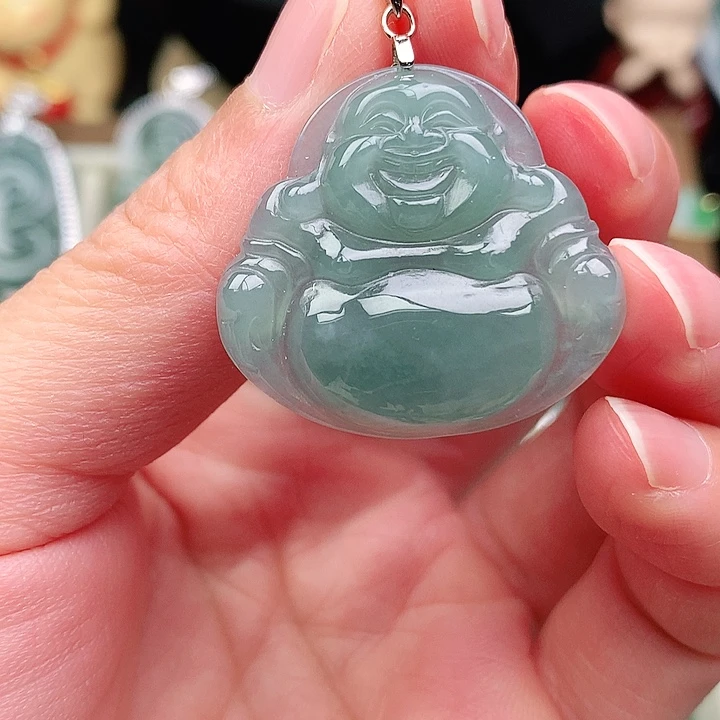 颈饰银S925镶嵌翡翠?***?吊坠