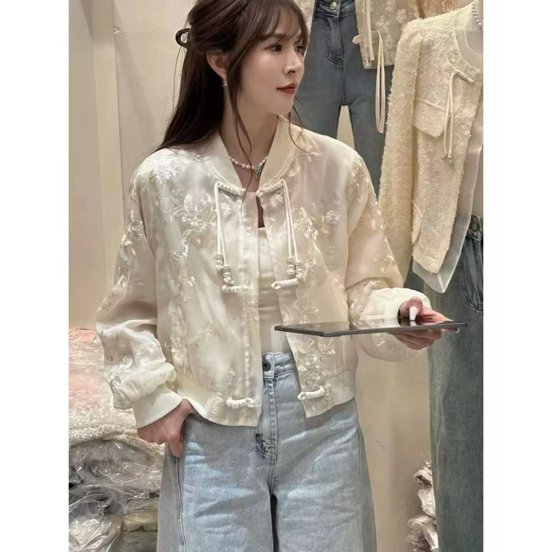 【国风外套】春夏季高档上衣春装设计感时装女装服装9315[YYJ]J