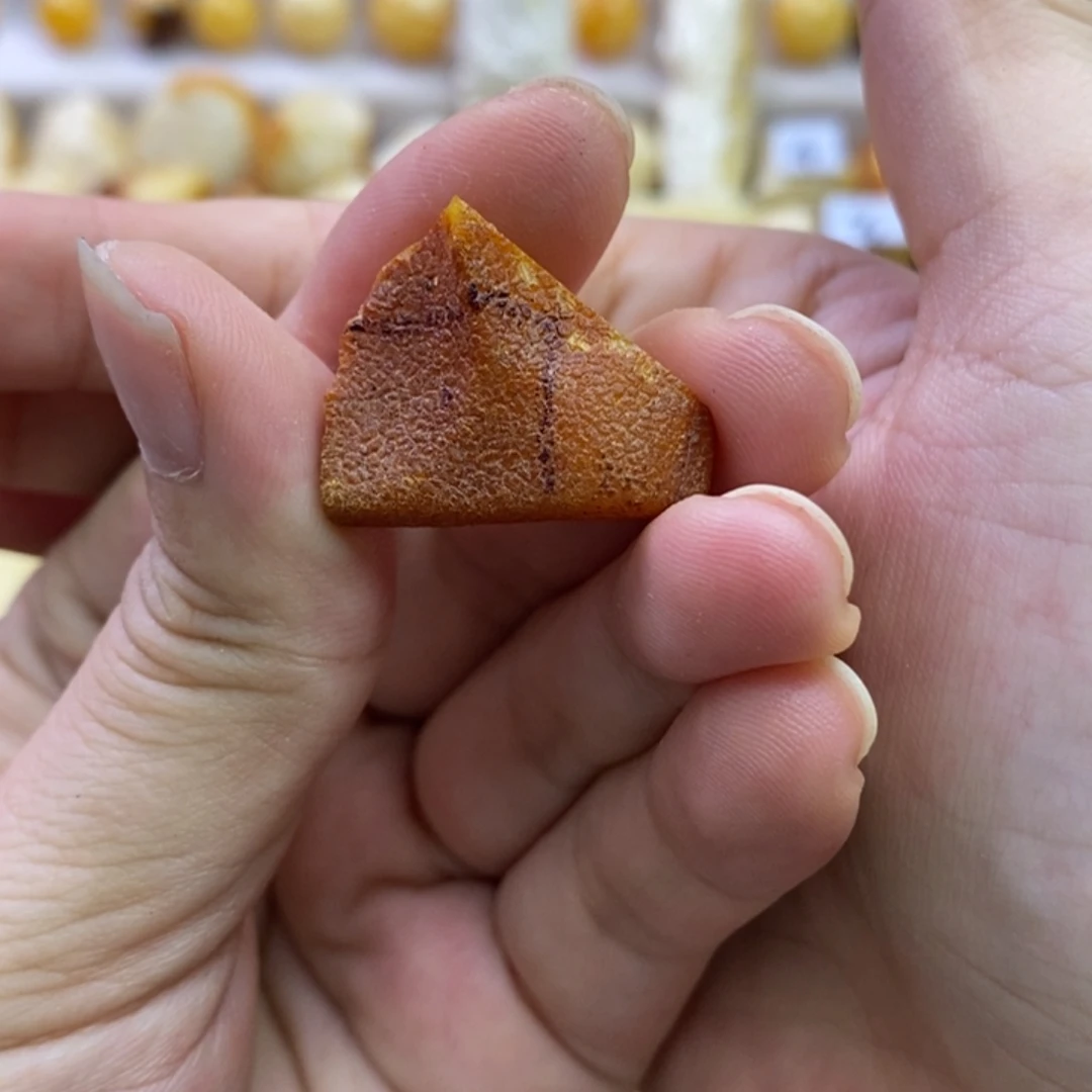 烦***杙定制琥珀未镶嵌蜜蜡
