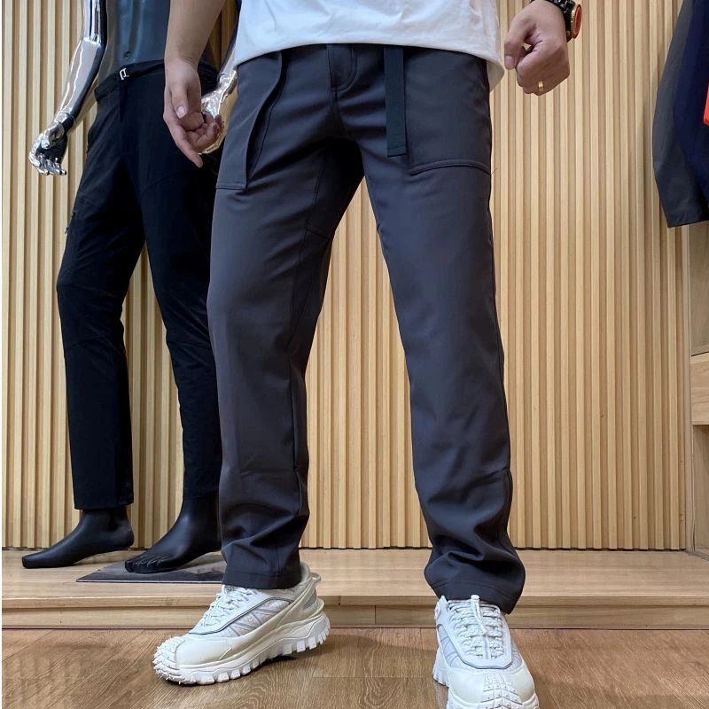 户外牛货！卡扣腰带！工装软壳裤秋冬男士防风徒步登山裤男45016