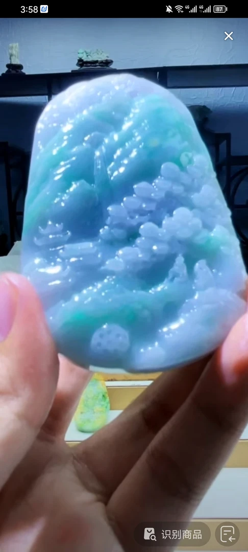 定制翡翠未镶嵌毛货02070125