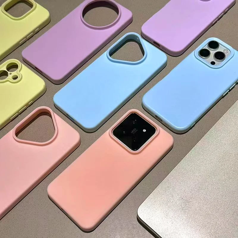 奥菲顿新款肤感糯米壳适用苹果16pro手机壳华为P70vivo小米15oppo