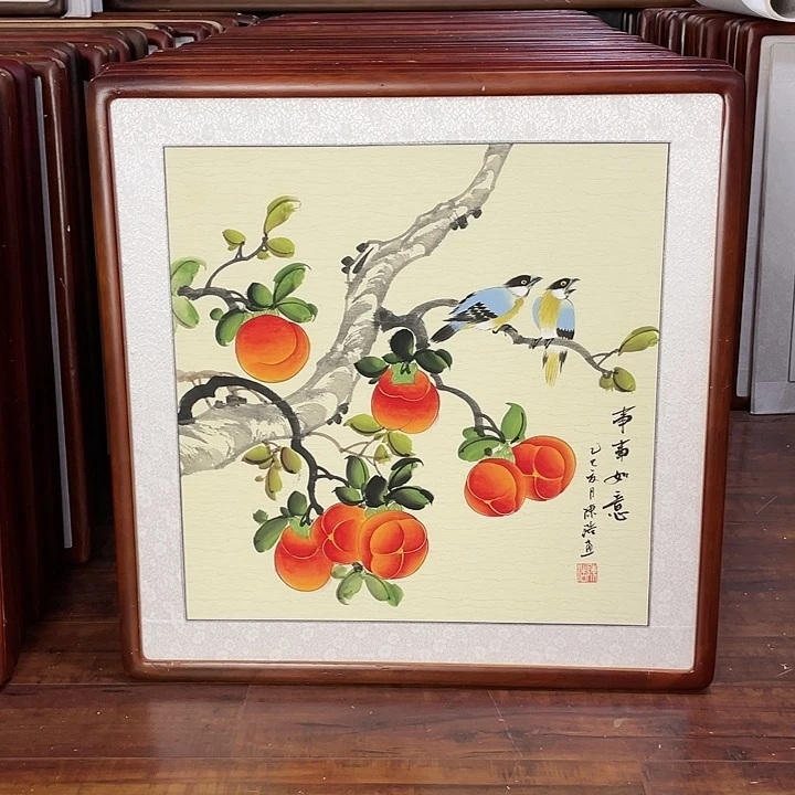 国画带框尺寸63*63厘米