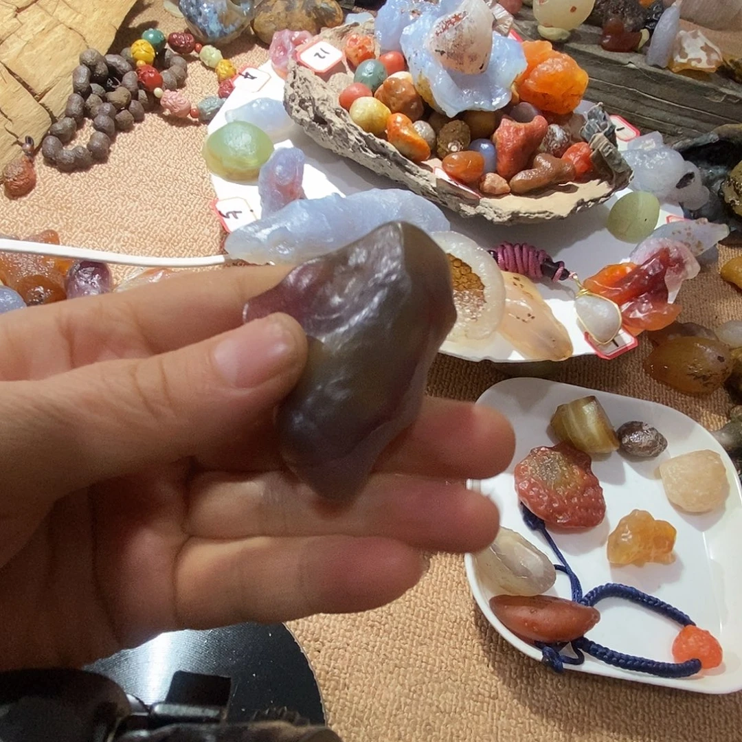 合金玛瑙/玉髓珠宝奇石
