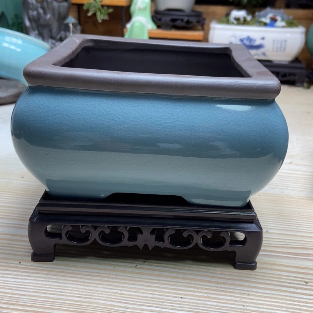 瓷片陶瓷花盆陶瓷艺术