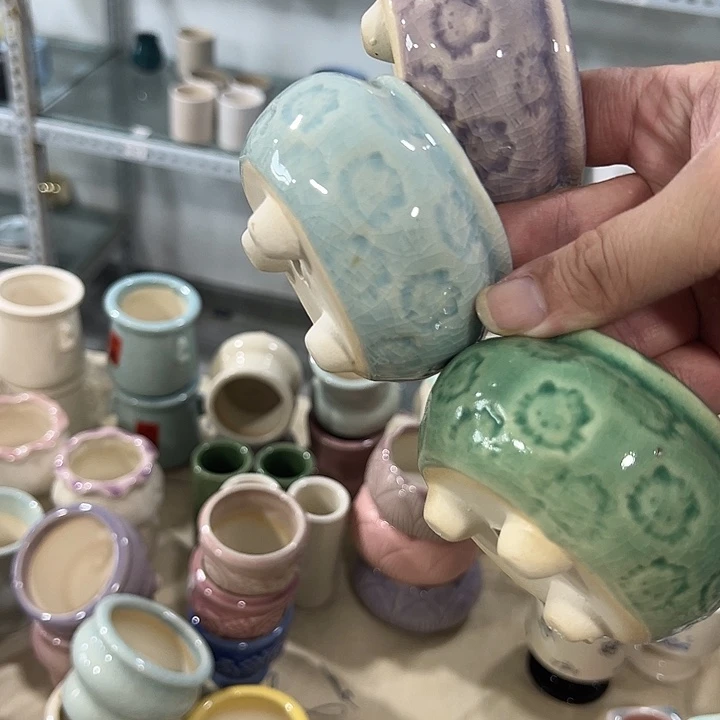 微瑕陶瓷花盆满9.9发